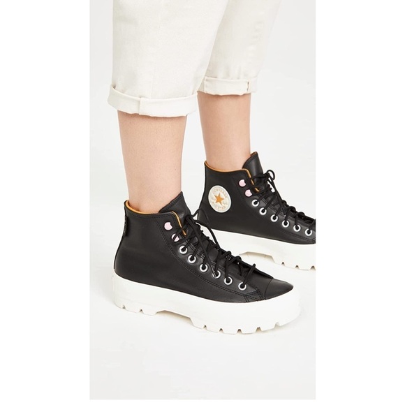 Converse | Chuck Taylor All Star Gore-Tex Waterproof Lugged High Top Sneakers 9 - Picture 1 of 14